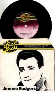Jimmie Rodgers:English Country Garden/Woman from Liberia:UK Flashback:Re-Issue - Picture 1 of 2