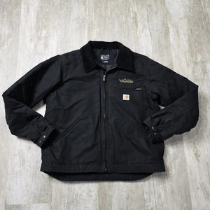 Giacca foderata coperta Carhartt Detroit taglia large vestibilità rilassata - Foto 1 di 8