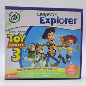 Leapster Explorer Leapfrog Toy Story 3 Cartridge Game Disney Pixar - Picture 1 of 3