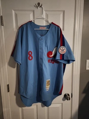 100% Authentic Mitchell & Ness 1982 Gary Carter Montreal Expos Jersey Sz 3XL  - Image 1 of 4