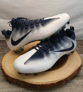 NIKE VAPOR UNTOUCHABLE PRO FOOTBALL CLEATS SIZE 16 WHITE NAVY BLUE 922898-140 - Picture 1 of 22