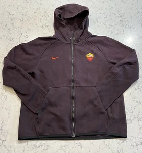 Nike AS Roma 1927 Full Zip Hoodie Herren Gr. L Maroon Fußballjacke - Bild 1 von 6