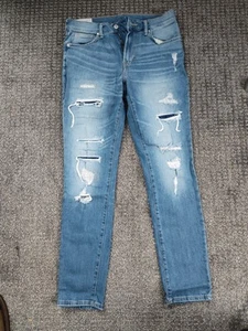Cut Denim Jeans - Picture 1 of 3