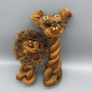 Kay Bojesen, Jorgen Bloch, Dinamarca, ¿León y leona vintage? 2 esculturas años 60 - Imagen 1 de 5