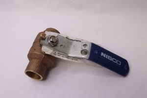 NEW Nibco Cast Bronze Ball Valve 2&quot;  S-585-70-66 - Picture 1 of 1