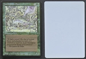 MtG Magic Un Signed Quinton Hoover Artist Proof _ The Dark _ CARNIVOROUS PLANT _ - Picture 1 of 1