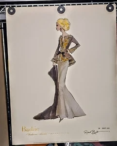 "Capucine" Barbie Lithograph 16" x 20" Singed Robert Best 657/3000 - Picture 1 of 1