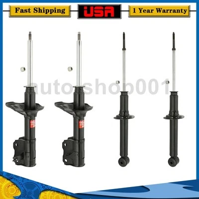 4 conjuntos de puntales amortiguadores delanteros traseros KYB para Mitsubishi Mirage 1999 1998 1997 Foto 1 de 4