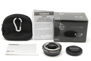 *EXCELENTE COMO NUEVO EN CAJA* Teleconvertidor digital Olympus MC-14 1,4x para cuatro tercios #JAPÓN - Imagen 1 de 8