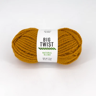 Hilo Big Twist Mezcla Natural • Mostaza • 105 yardas / 5 oz • Descontinuado Foto 1 de 4