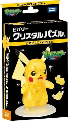 Puzzle Cristal Puzzle 3D "Pokemon Pikachu" 29 Piezas Beverly 50169 Japón Foto 1 de 4