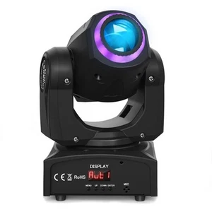 U`King 120W RGBW LED Moving Head Light 8Prism Gobo DMX DJ Stage Beam Spot Light - Picture 1 of 6