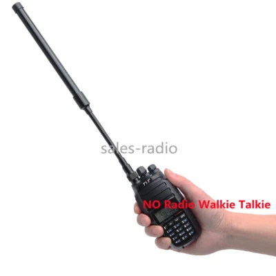 AR-148 SMA-Male VHF/UHF Dual Band Goose Tube Antenna For WOUXUN Yaesu TYT Radios - Image 1 of 4