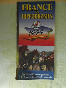Grande carte de france des hippodromes 1994 editions gabelli - Picture 1 of 1