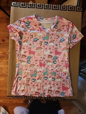 3 NEW FUN SCRUBS TOPS - Image 1 of 3