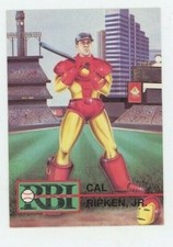 Cal Ripken Jr - Baltimore Orioles - RBI Ballstreet Iron Man SP 2 Baseball Card
