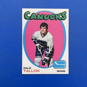 1971-72 Topps #95 Dale Tallon Vancouver Canucks Vintage Card +/- NM-MT or Better - Bild 1 von 4