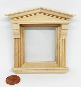 Dolls House Single Square Window With Roof Tumdee 1:12 Scale Miniature AU - Imagen 1 de 8