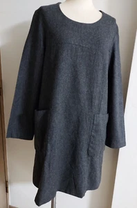 tricot COMME des GARCONS  Wool Dress Gray Size Japanese M - Picture 1 of 9