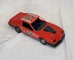 Vintage 80s Strombecker Chevy Camaro Z-28 Red Plastic Car Made in USA - Picture 1 of 2