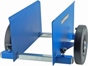 Carretilla de panel, 600 libras de capacidad, mudanza de paneles de yeso con ruedas no planas de 8", ajustable - Imagen 1 de 12