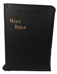 Holy Bible New Catholic Confraternity Douay Ed 1957 Leather Bound Soft Cvr Book - Picture 1 of 12