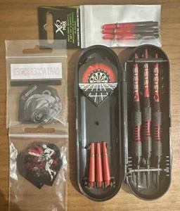 ChoDart Scalloped Knurled Nickel Tungsten Alloy Darts 21g Shaft Flight Case Stem - Picture 1 of 2