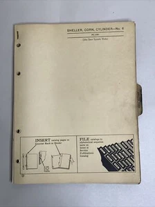 1963 John Deere Parts Catalog PC-359 For No. 6 Cylinder Corn Sheller - Picture 1 of 9