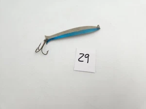 Vintage Flash King Wobbler Fishing Lure w Silver and Blue - Picture 1 of 2