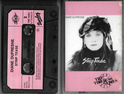 Diane Dufresne - Strip Tease - 1979 Barclay Canada Cassette TIMC 83082 TESTED - Image 1 of 4
