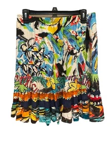 Jams World Candy Pop Rayon Skirt Size Large Made in Hawaii Vintage - Picture 1 of 10