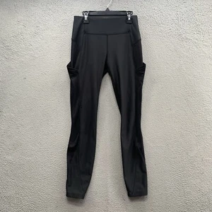 Lululemon Full Length Mid Rise Thick Side Pockets Leggings Size 4 Activewear - Picture 1 of 15