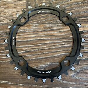 PRAXIS Works Wave 1x 32t x 104mm BCD 4 bolt Chainring SRAM or Shimano
