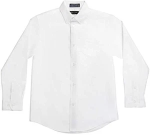 BNWT Nautica Big Boy's Oxford Cloth Button Down Dress Shirt Multiple Sizes - Picture 1 of 5