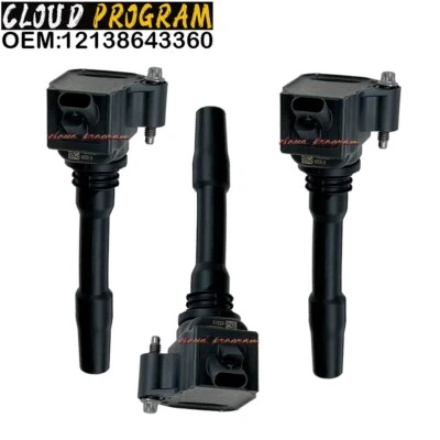 3pcs12138643360 ignition coil for BMW 230i 330i 340i 430i 440i 530i 740i X1 i8 Foto 1 de 4