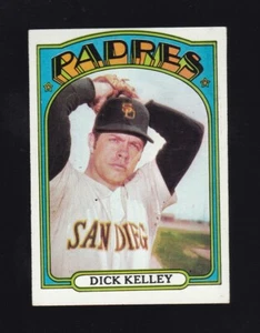 1972 Topps Dick Kelley #412 San Diego Padres - Picture 1 of 2