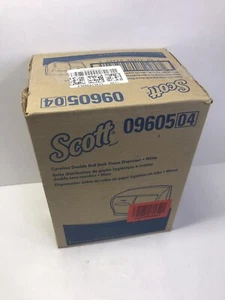 Scott Essential Doppelrolle kernloser Toilettenpapierspender (09605) weiß - Bild 1 von 6