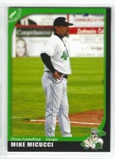 2007 Clinton LumberKings (Class A-Texas Rangers) Mike Micucci