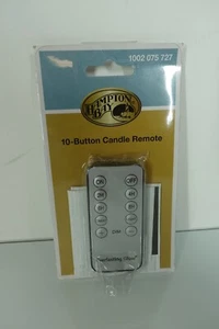Mando a distancia para velas de 10 botones Hampton Bay 1002 075 727 brillo eterno - Imagen 1 de 3