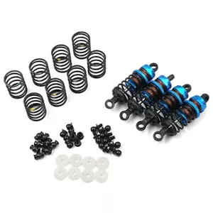 YEAH RACING ALUM. ÖLDRUCK STOSS DÄMPFER 55mm FÜR TAMIYA TT-01 TT-02 # BBG-0055BU - Bild 1 von 2