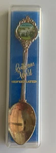 Collectors World New Zealand Silverplated Spoon Vintage Travel Souvenir Case - Picture 1 of 3