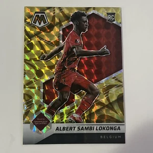 2021 Panini Mosaic World Cup #192 Albert Sambi Lokonga Yellow Reactive - Picture 1 of 2