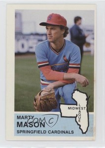 1982 Fritsch Midwest League Stars of Tomorrow Marty Mason #275