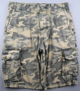 Men's 2019 Goodfellow Ripstop Camo Cargo Shorts 100% Cotton Size 28 - Picture 1 of 7