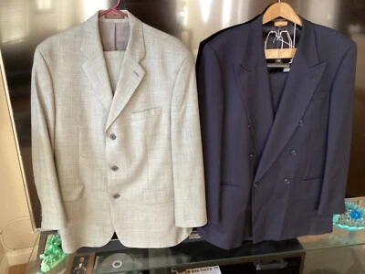 2 trajes: traje Brandini talla 43R y traje Jones New York talla 42L Foto 1 de 4
