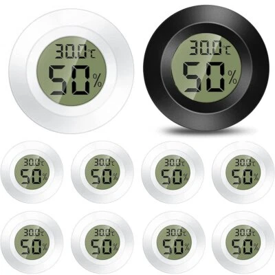 Mini Hygrometer Thermometer Digital Humidity Temperature Gauge Monitor Indoor - Image 1 of 4
