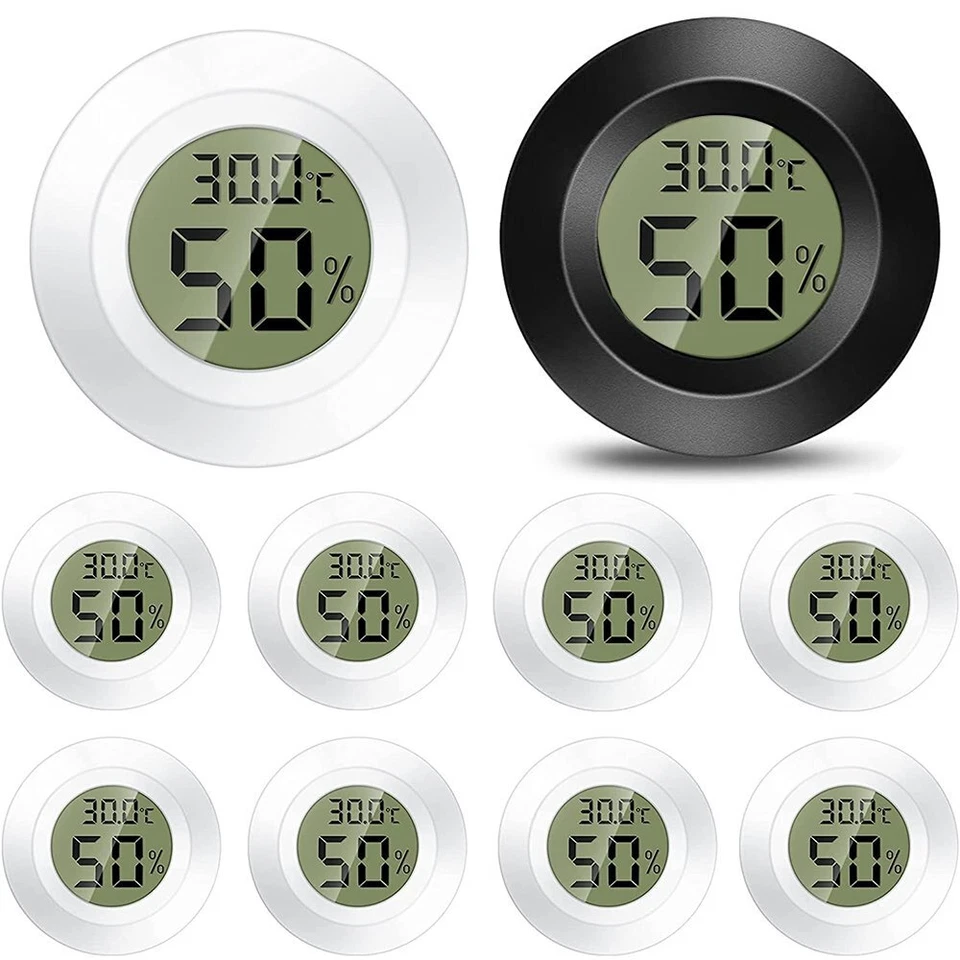 Mini Hygrometer Thermometer Digital Humidity Temperature Gauge Monitor Indoor - Image 1 of 4