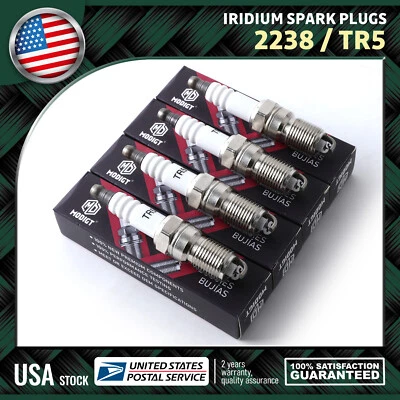 8 piezas bujías superiores de iridio para Chevrolet Express 2500 4,8 L 6,0 L 2238/TR5 Foto 1 de 4