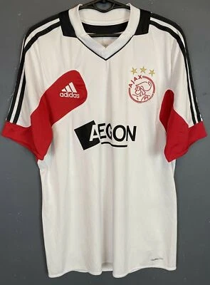 CAMISA DE FUTEBOL ADIDAS MASCULINA AJAX 2012/2013 AMSTERDÃ TREINAMENTO TAMANHO M - Imagem 1 de 4