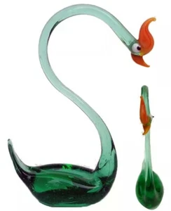 Murano Glass Italy Roadrunner Circa 50's 13x11cm MINT CONDITION Stunning Design  - Bild 1 von 4